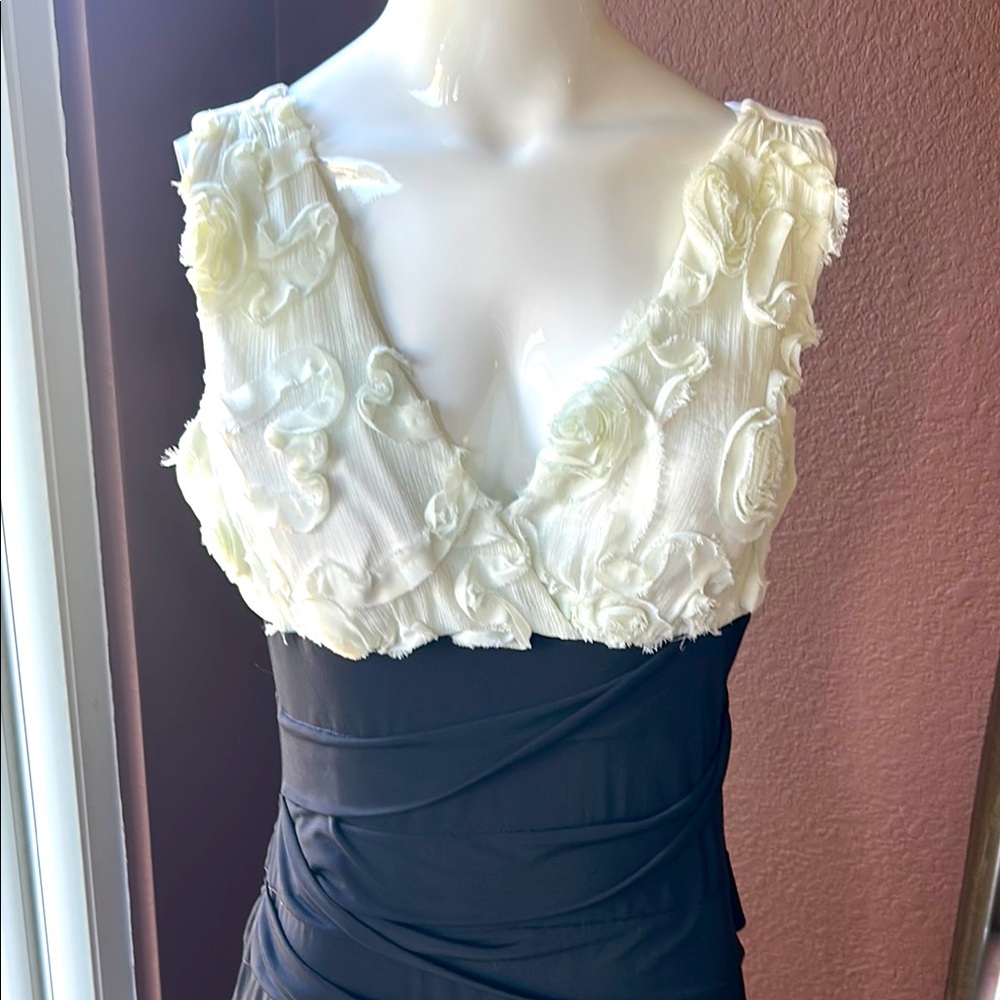 Rosette Detail Bandage Dress